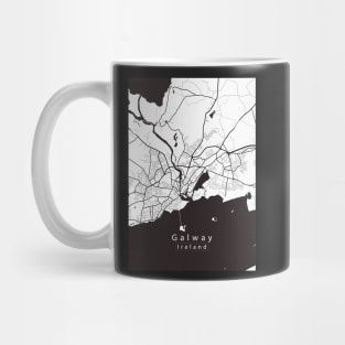 Galway Ireland City Map Mug